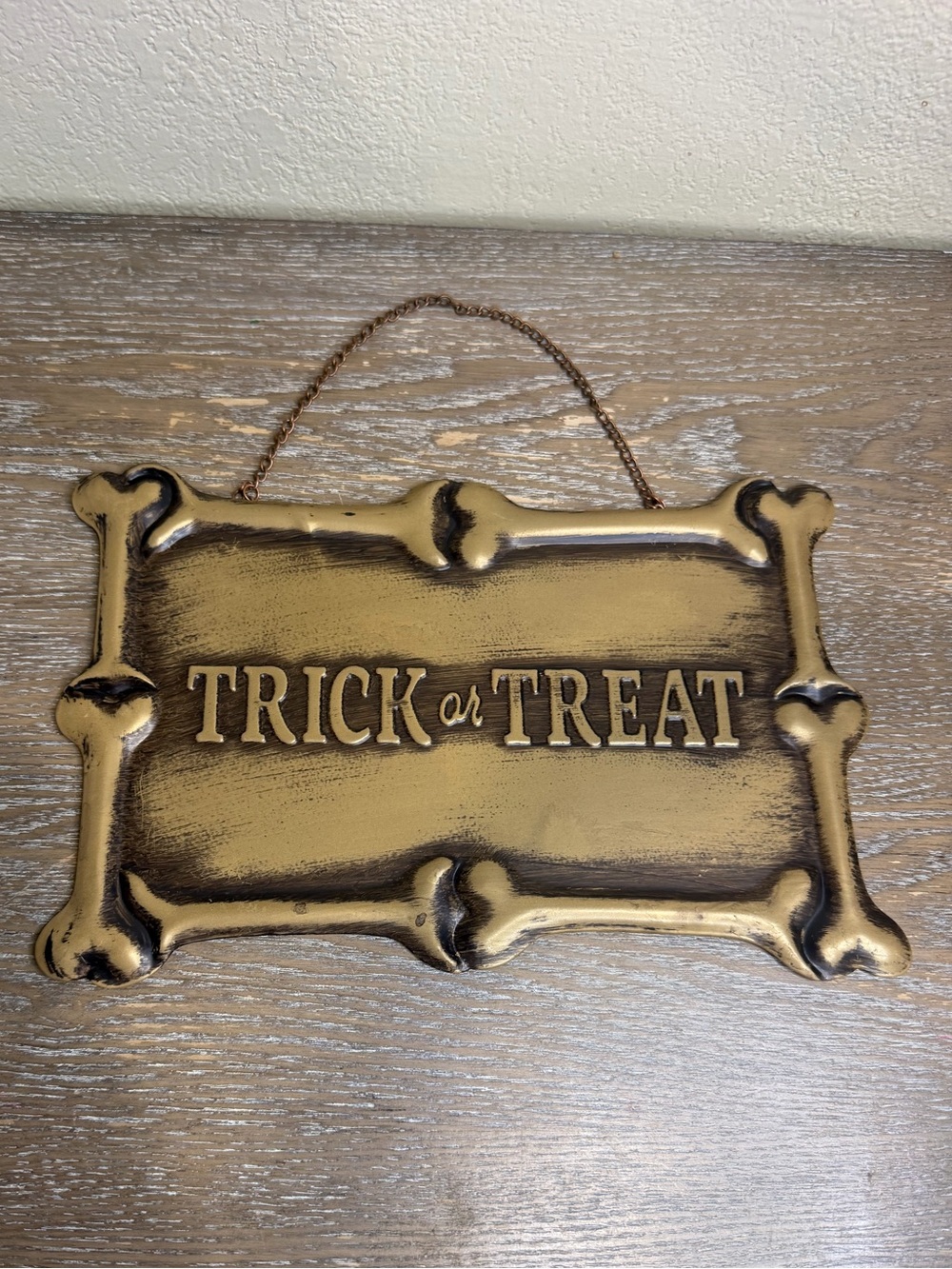 Target Bullseye Playground Halloween 2026 Embossed Tin Sign Trick Or Treat